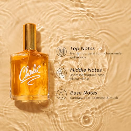 Revlon Charlie EDT Gold Floral Woody Scent for Women & Men