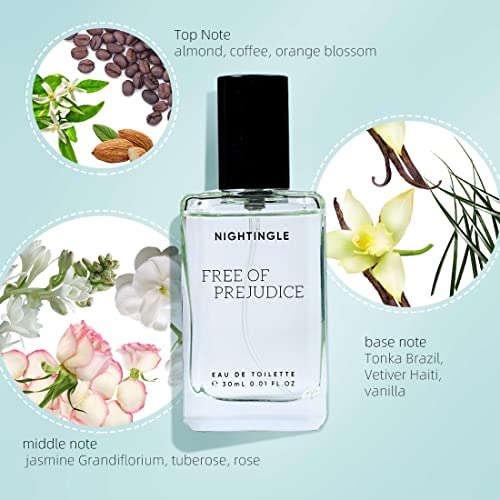 MINISO Free Of Prejudice Eau De Toilette Fruity Long Lasting Perfume For Women Nightingale