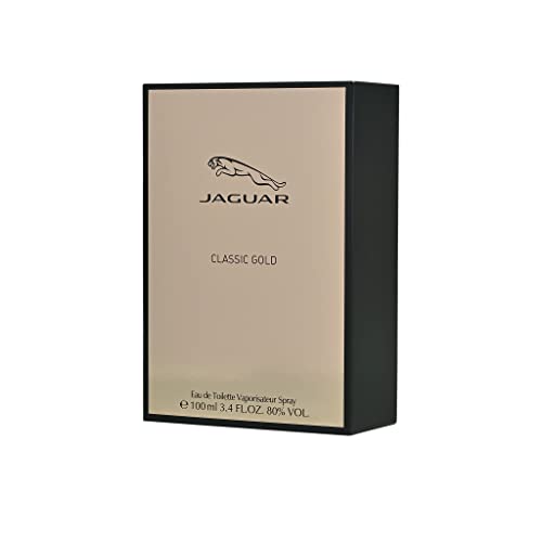 Jaguar Classic Gold Eau De Toilette Fresh for Men | Luxury Aromatic Long Lasting Perfume
