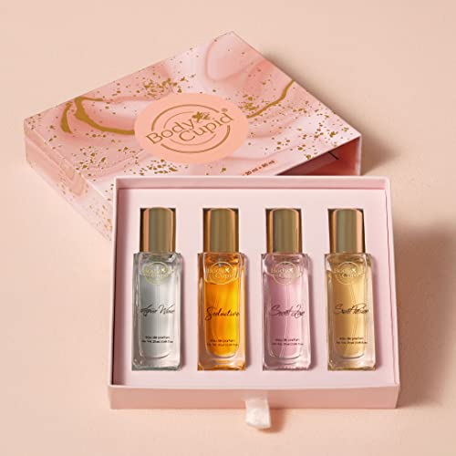 Body Cupid Luxury Perfume Gift Set For Women, Pack of 4