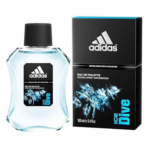 Adidas Ice Dive Edt Spray For Men Citrus, Amber Wood