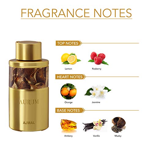 Ajmal Aurum Attar, Fruity & Floral Fragrance, Non Alcoholic, Long Lasting Attar For Women