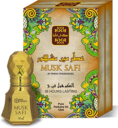 Parag Fragrances Musk Safi Liquid Attar | Long Lasting Luxury Musk Perfume for Men and Women