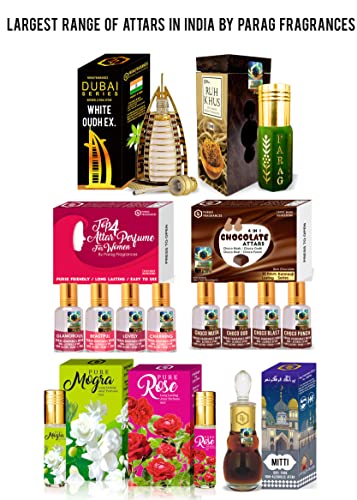 Parag Fragrances Musk Safi Liquid Attar | Long Lasting Luxury Musk Perfume for Men and Women