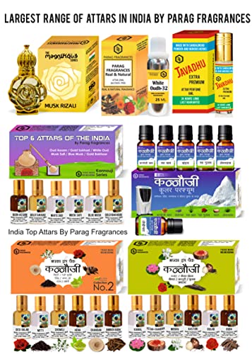 Parag Fragrances Ruh Gulab Attar for Religious and Personal Use | Pure Natural Rose Perfume