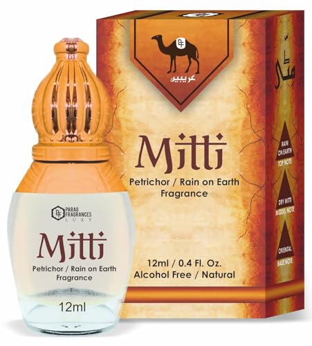 Parag Fragrances Ruh Mitti Earthy Attar for Religious and Personal Use | Natural Petrichor Perfume