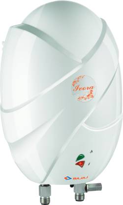 Bajaj Ivora Instant Water Heater | Compact Design | Vertical Mount