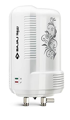 Bajaj New Majesty Instant Water Heater | Compact 1 L | Vertical Mount
