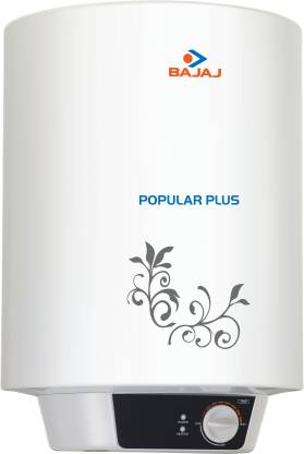 Bajaj Popular Plus Storage Vertical Water Heater - 10 Litre - 3 Star