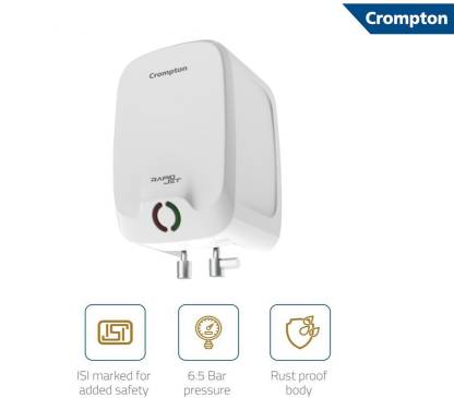 Crompton Rapid Jet Instant Water Heater - AIWH-3LRPIDJT3KW5Y - 3 Litre