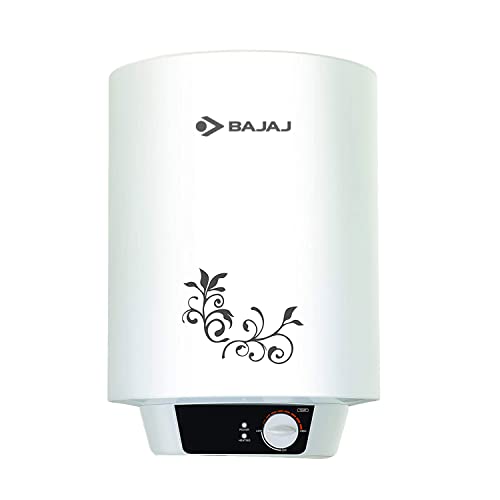 Bajaj New Shakti Neo 15L Metal Body 4 Star Water Heater with Multiple Safety System, White