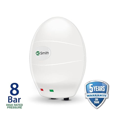 AO Smith EWS-3 Instant Water Heater | Glasslined Tank | Wall Mount