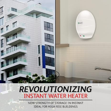 AO Smith EWS-3 Instant Water Heater | Glasslined Tank | Wall Mount