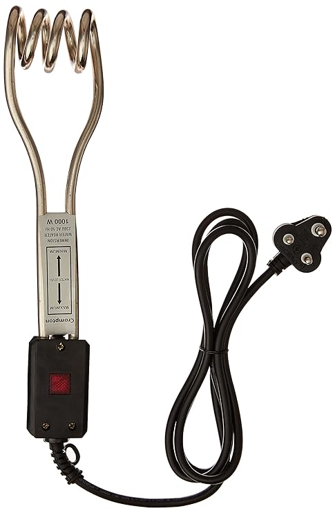 Crompton Immersion Water Heater | Copper Element | Portable Use