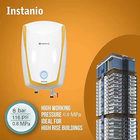 Havells Instanio Storage Water Heater | ABS Body | 4 Star