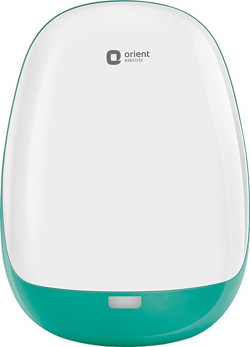 Orient Electric Aura Neo 3L Instant Water Heater, White & Turquoise