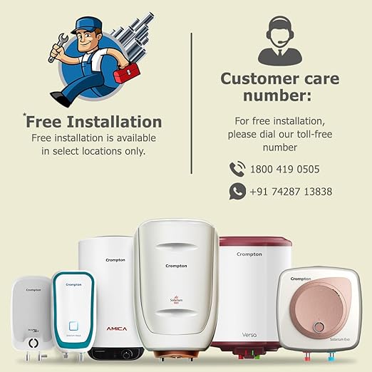 Crompton Amica 25L Storage 5 Star Geyser