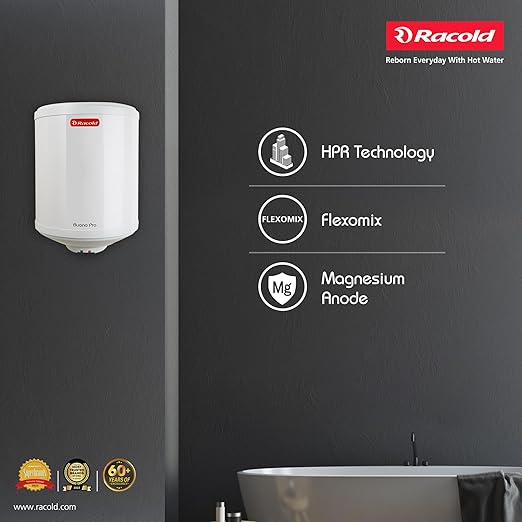 Racold Buono Pro Storage Water Heater | BEE 5 Star | Vertical Mount