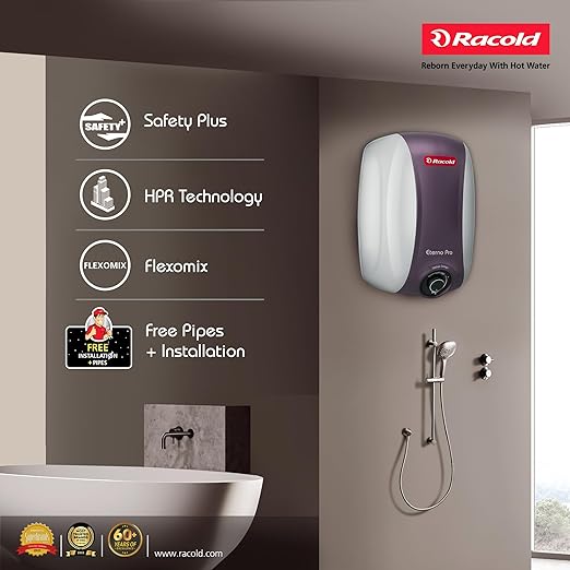 Racold Eterno Pro 25L Vertical Energy Efficient Storage Geyser