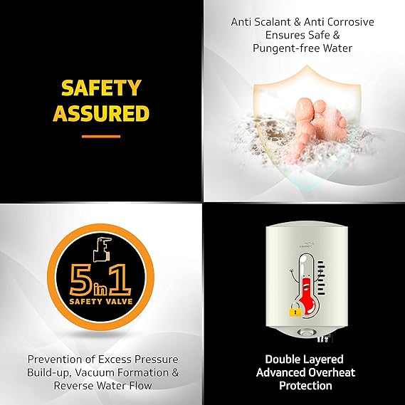V-Guard Divino 25L Storage 5 Star Geyser