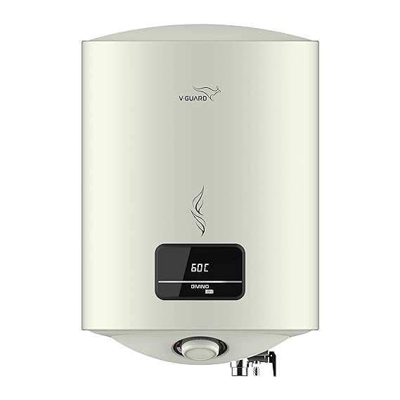 V-Guard Divino DG 10L Storage 5 Star Geyser with Digital Display