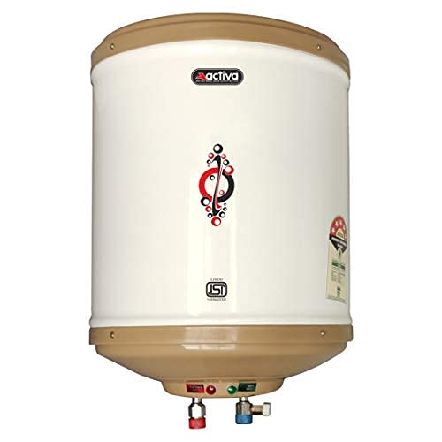Activa Amazon 10 L Instant 3 KVA (0.8mm) Special Anti Rust Coated Tank Geyser | Ivory