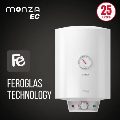 Havells Monza EC 25 L Storage Water Heater 2000 W 4 Star | White