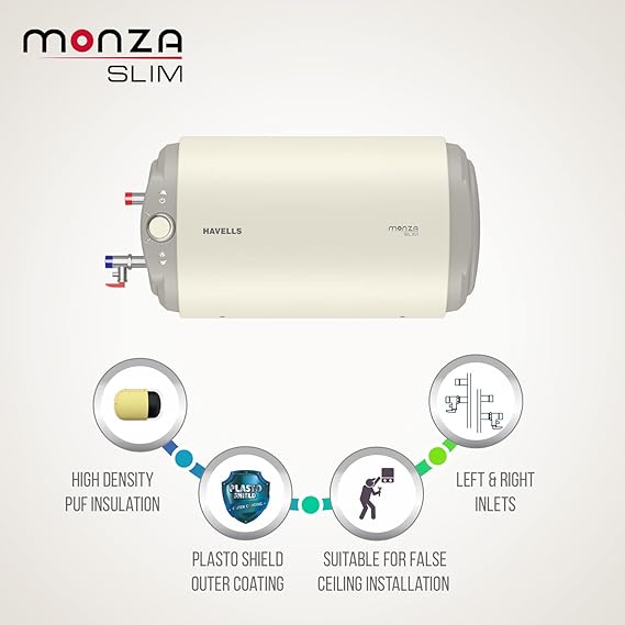 Havells Monza Slim 10 L 3 Star 2000W Water Heater Geyser