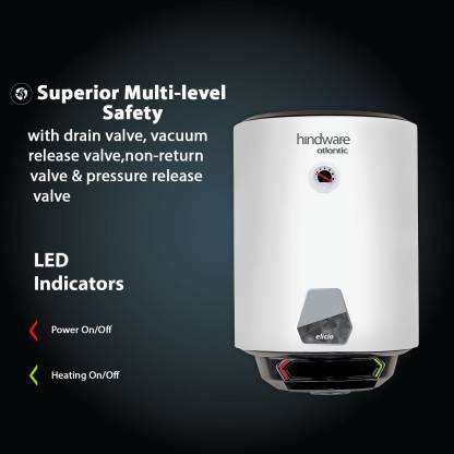 Hindware Atlantic Elicio 10 L 5 Star Water Heater Geyser