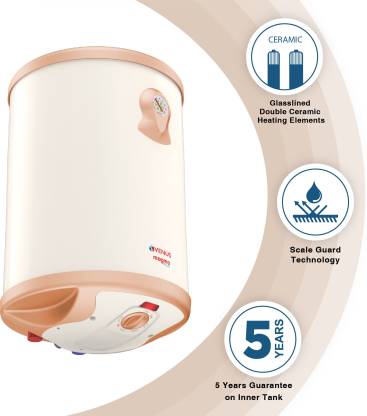 Venus Magma Plus 25GV 4 Star 25 L Storage Water Heater | Ivory
