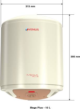 Venus MegaPlus 10EV 4 Star 10 L Storage Water Heater | Ivory