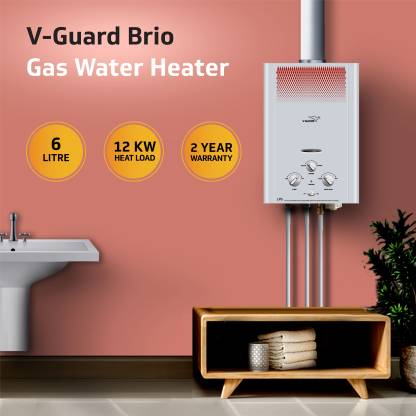 V-Guard Brio 6 L Gas Water Heater  Geyser