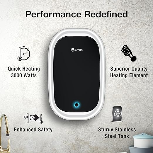 AO Smith EWS-5 5L 3000W Instant Water Heater Geyser