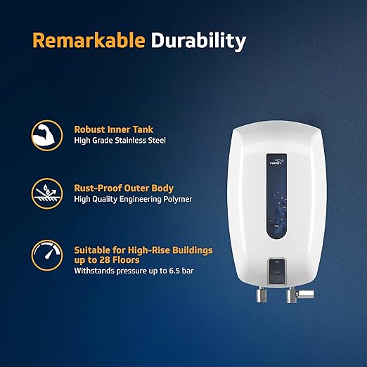 V-Guard Zio  5L 3000W Instant Geyser with Advanced 4 Layer Safety