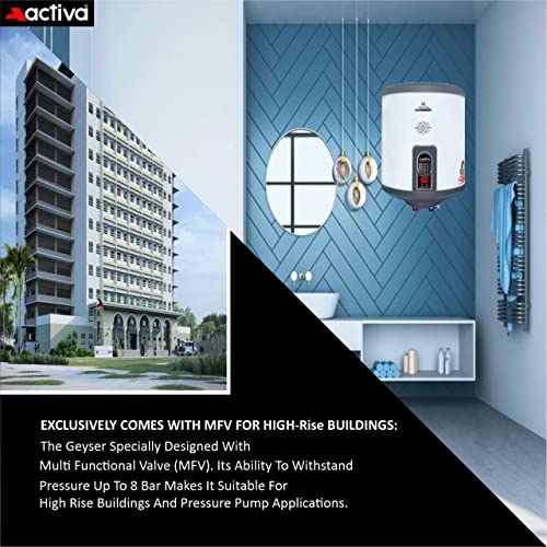 Activa 25Ltr Storage 2000W Special Anti Rust Coated Geyser
