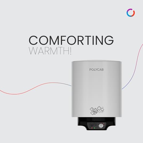 Polycab Celestia 15 L 2000W Wall Water Heater with Metal Body