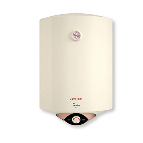 Venus Audra 15AV 15-Litre Water Heater Porcelain Enamelled Glass Lined Tank 5 Stars | Ivory