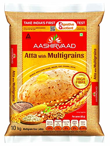 Aashirvaad Atta with Multigrains The High Fibre Atta