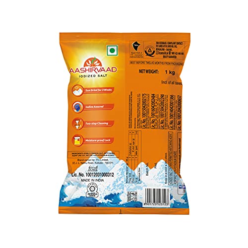 Aashirvaad Salt with 4-Step advantage