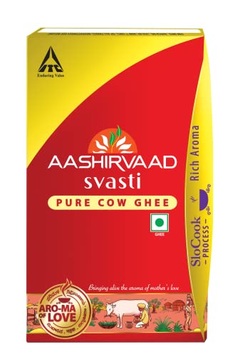 Aashirvaad Svasti Pure Cow Ghee Desi Ghee with Rich Aroma
