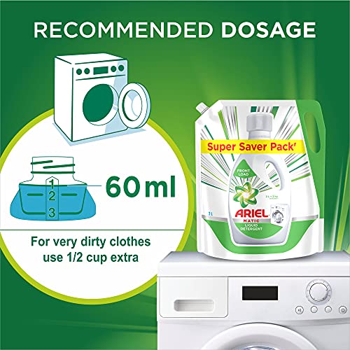 Ariel Matic Liquid Detergent Front Load Refill Pouch