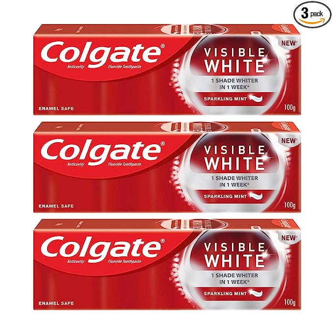 Colgate Visible White, 300gm (Pack of 3)