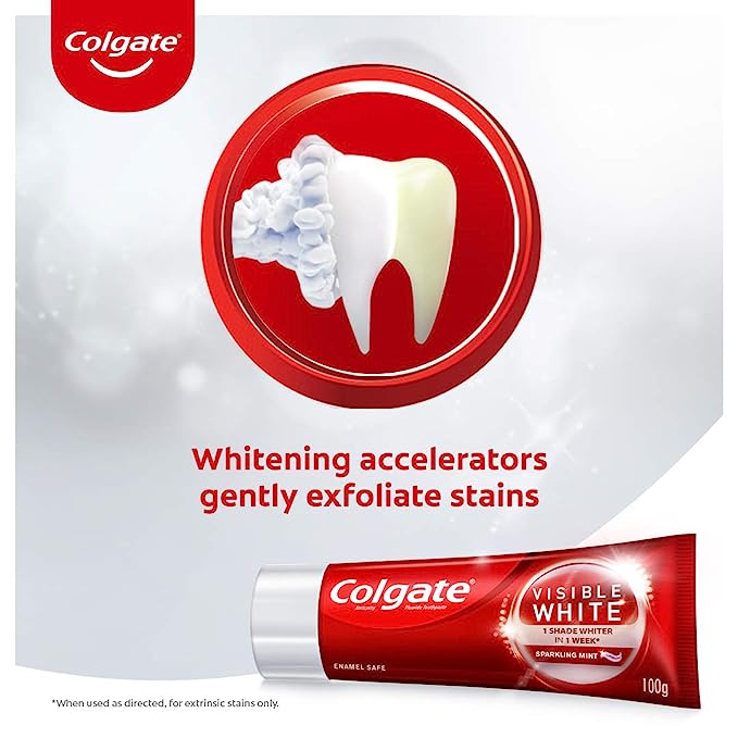 Colgate Visible White, 300gm (Pack of 3)