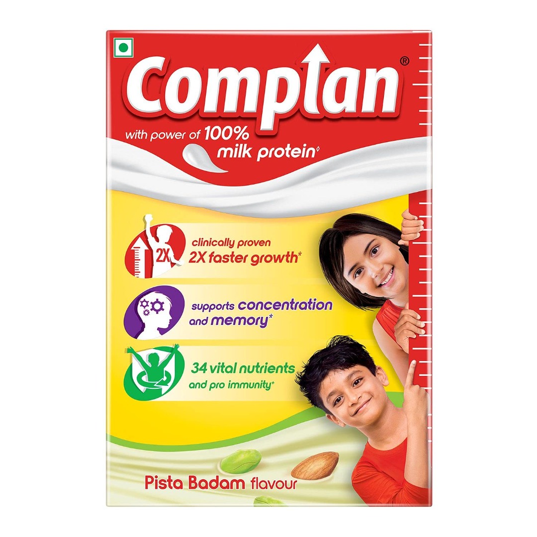 Complan Nutrition and Health Drink Pista Badamm (Carton)
