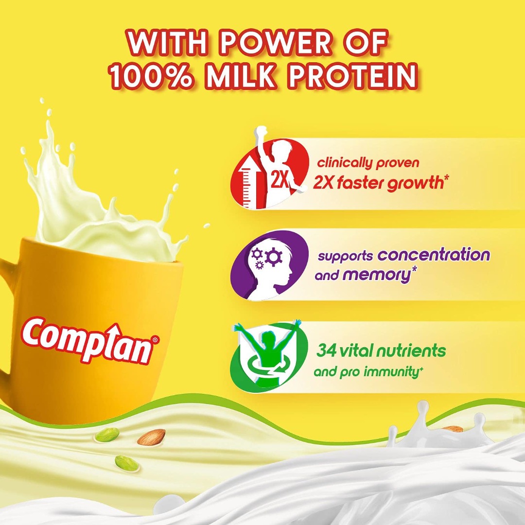 Complan Nutrition and Health Drink Pista Badamm (Carton)