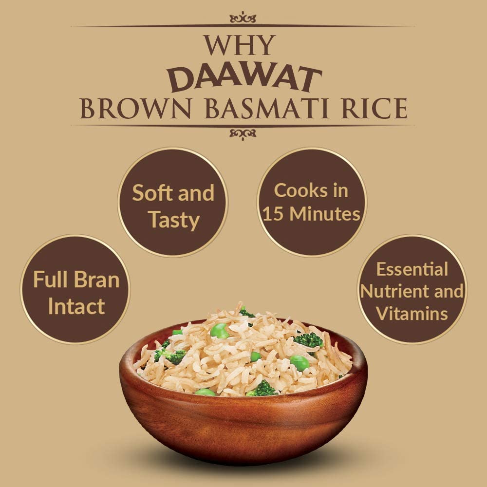 Daawat Brown Basmati Rice