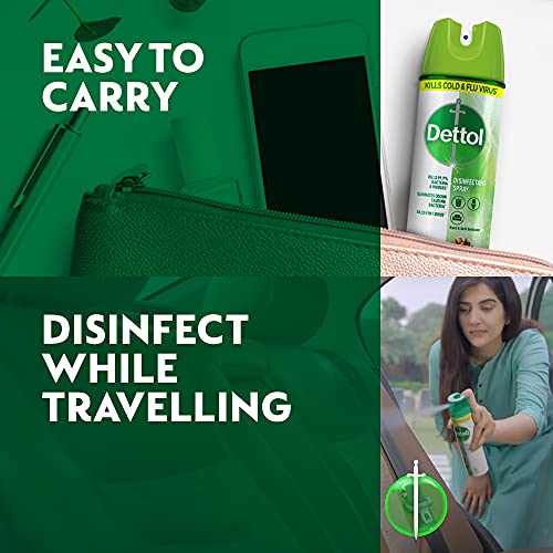 Dettol Disinfectant Sanitizer Spray, Original Pine