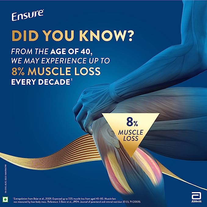 Ensure Complete Balanced Nutrition Drink For Adults Vanilla Flavour