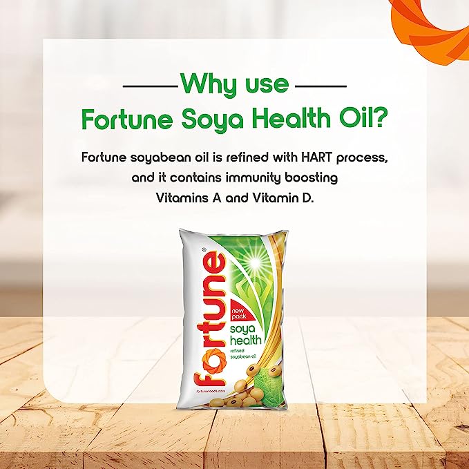 Fortune Soyabean Health Oil Pouch