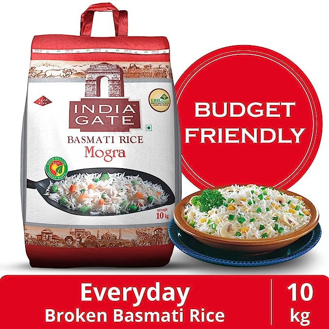 India Gate Mogra Aged Broken Grain Basmati Rice